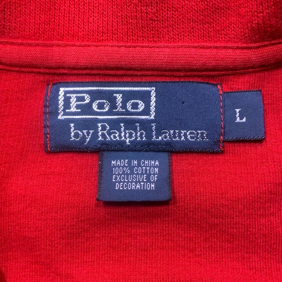 Vintage Ralph Lauren Polo 1/4 Zip Sweater - Picture 2 of 5